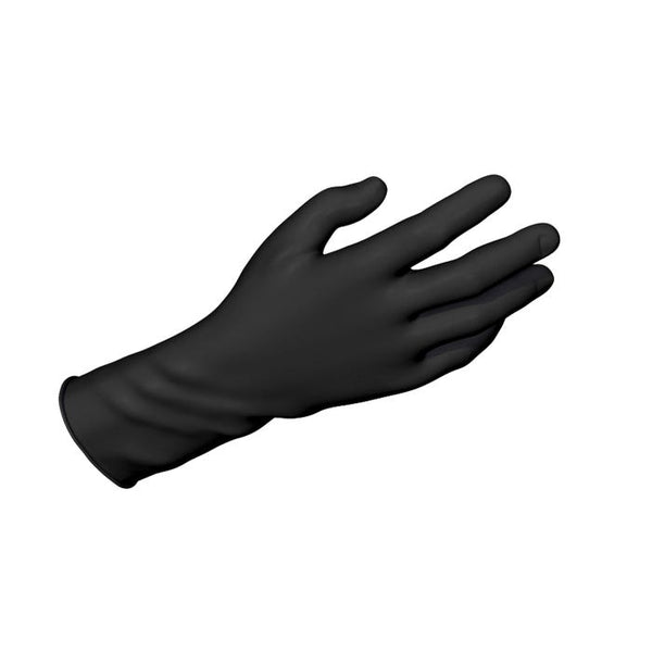 Dynarex Safe-Touch Black Nitrile Exam Gloves